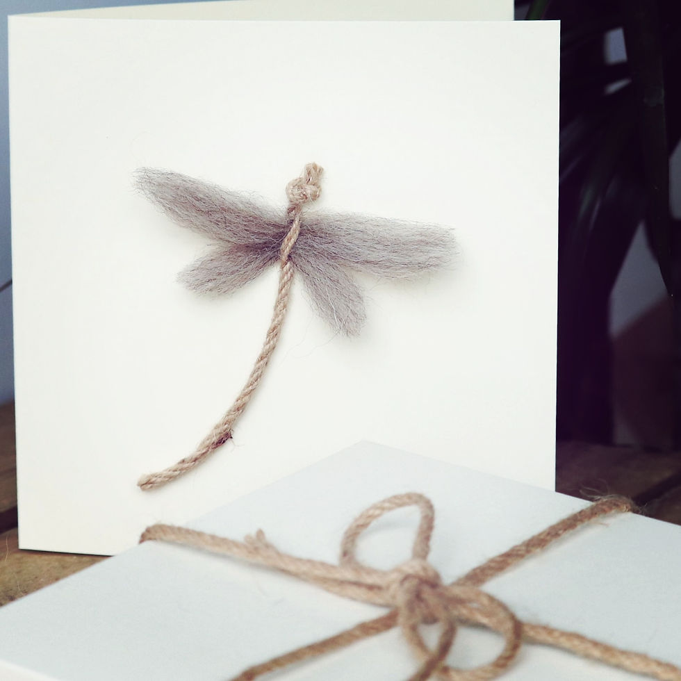 Thumbnail: Blue Batik Gift Bag & Greeting Card