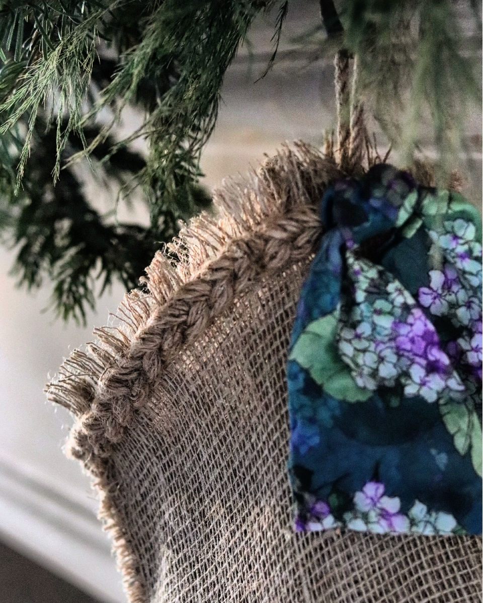 Thumbnail: Enchanted Garden Christmas Stocking