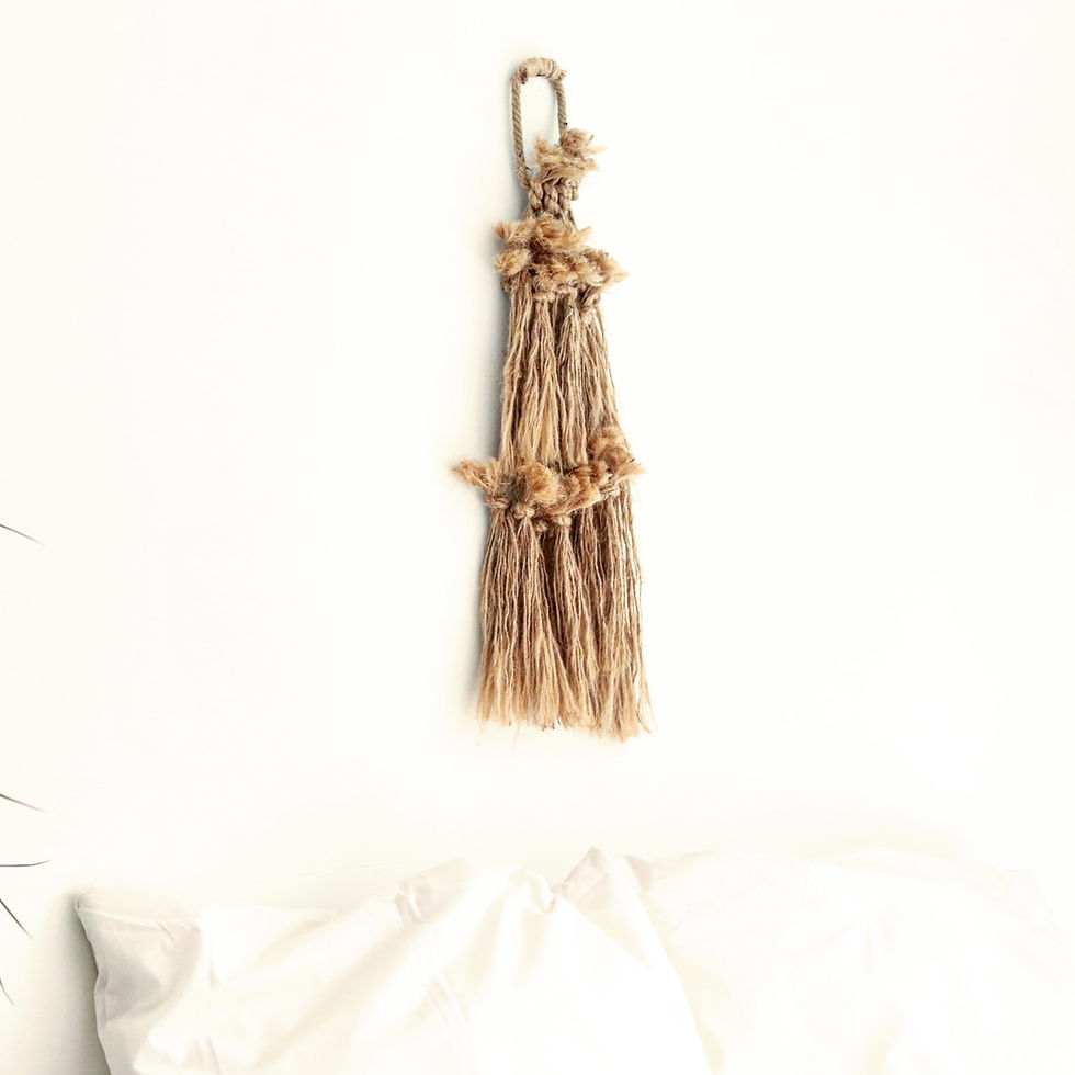 Thumbnail: All Jute Decorative Wall Hanging