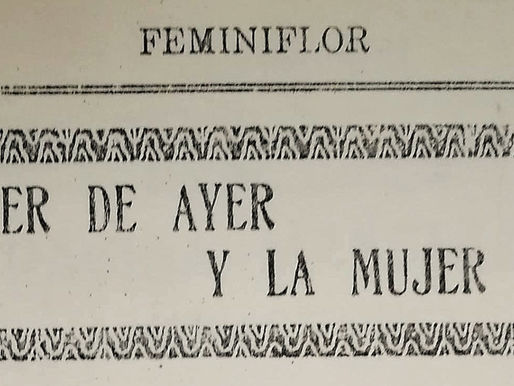 Florecer entre los adoquines: Centenario del segundo aniversario de Feminiflor
