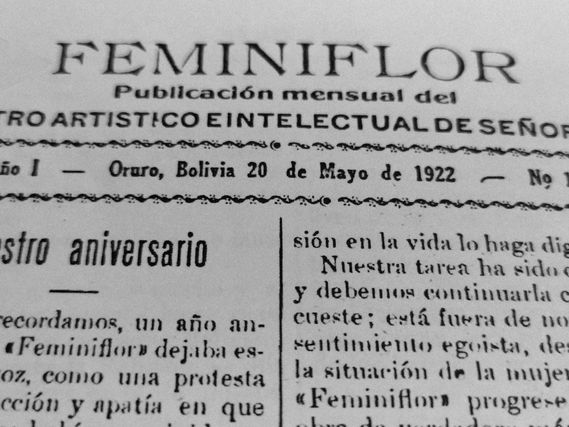 “Feminiflor, la lengua de las mujeres a veinte centavos”: Tres crónicas de Laura de la Rosa Torres