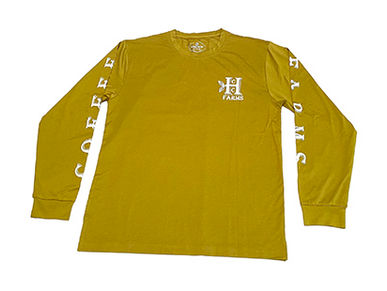 Custom Quick-Dry Long Sleeve T-Shirts for Honolulu Coffee.