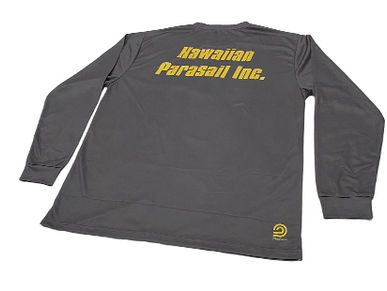Custom Quick-Dry Long Sleeve T-Shirts for Hawaiian Parasail.