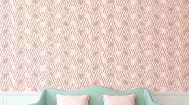 Patterned Sofa Setting