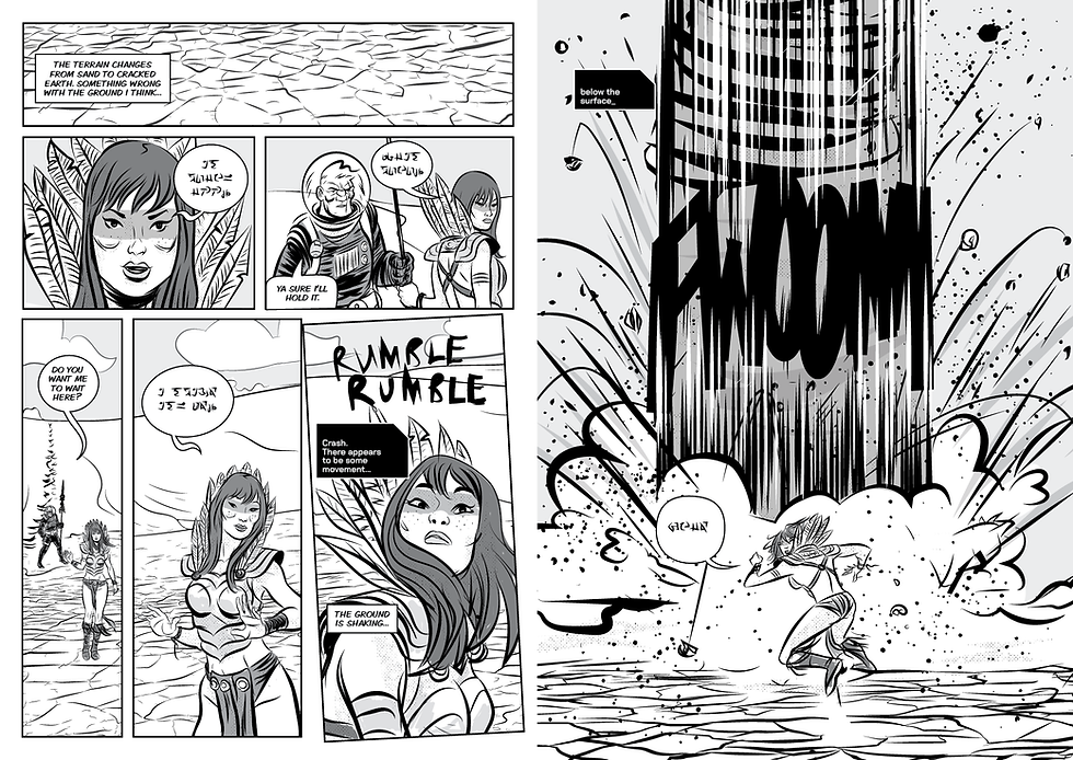 Thumbnail: Daring the Sun #1 Digital Download