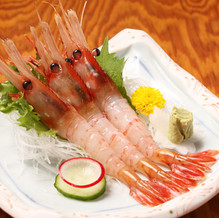 ボタン海老刺し