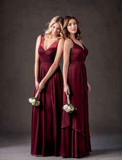 Burgundy bridesmaid dresses