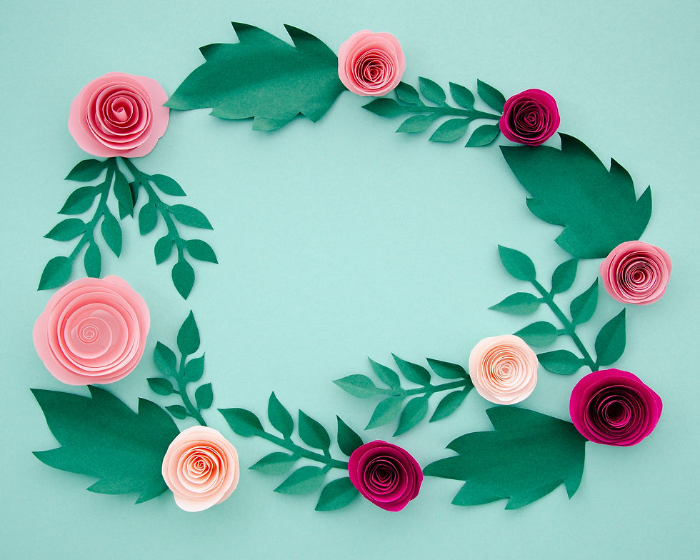 Thumbnail: Single Handmade Paper Flower Stem