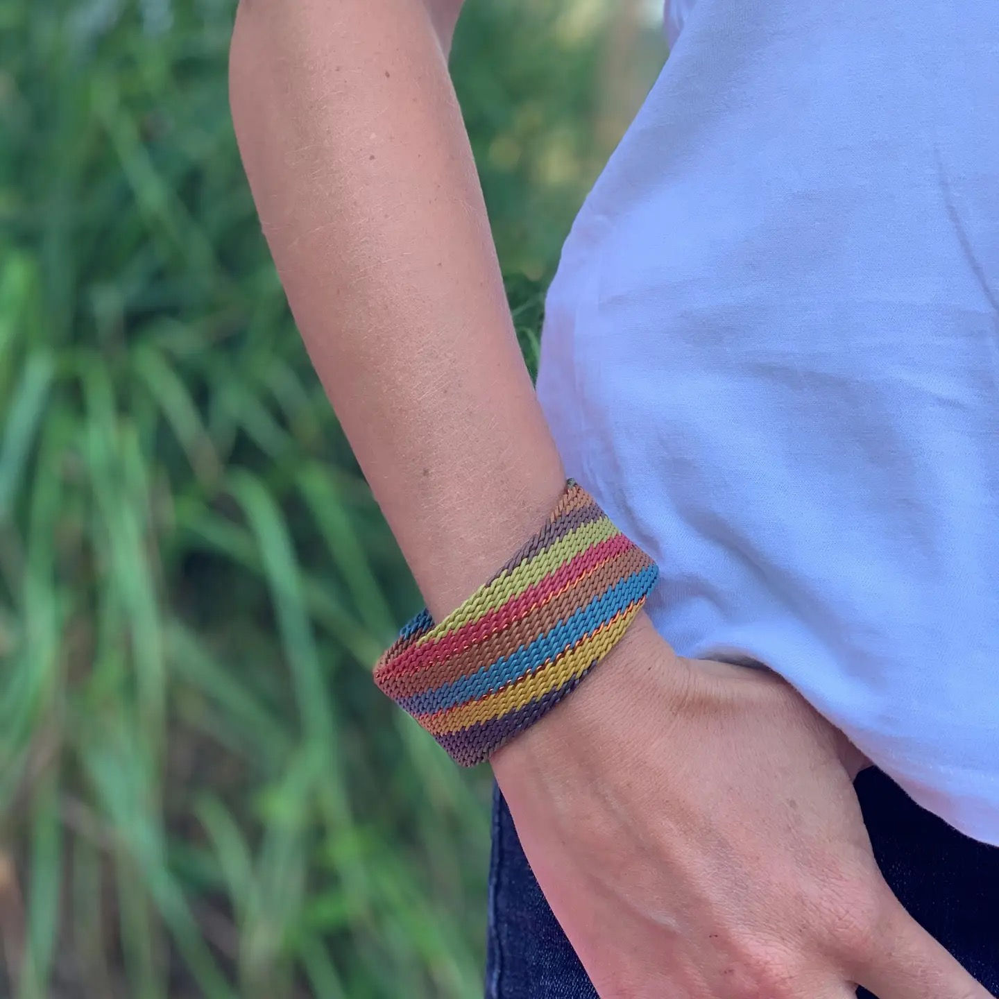 Handmade Telephone Wire Bangles