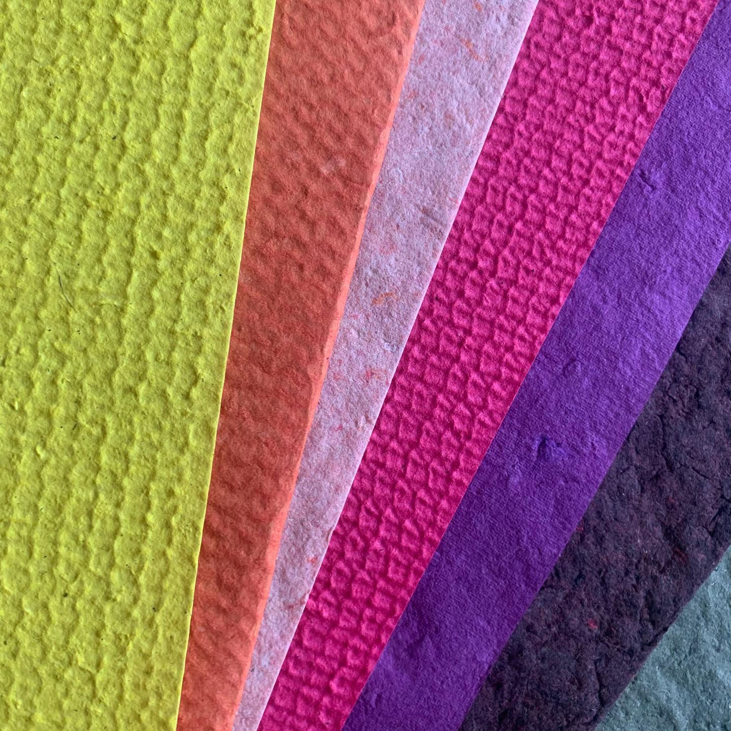 Textured Artisan Paper Pack (10 Sheets)