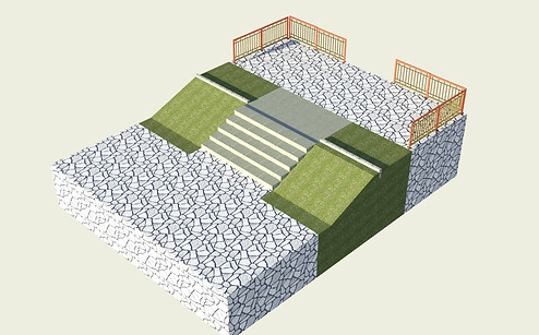 Genaux_Julie_détail_d'un_escalier_1.jpe