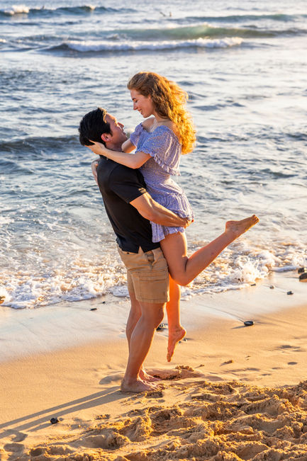 Wailea Maui, Hawaii couples sunset photographer