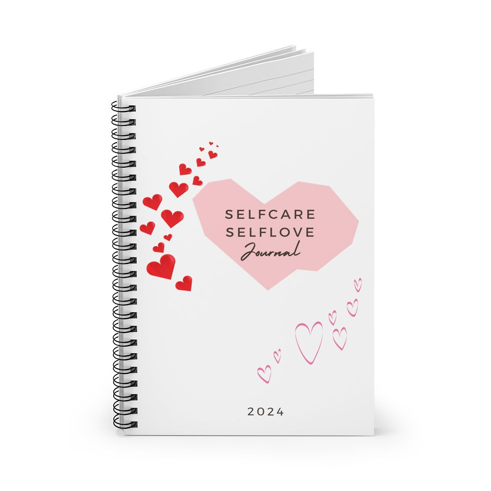 Heart Spiral Notebook - Ruled Line