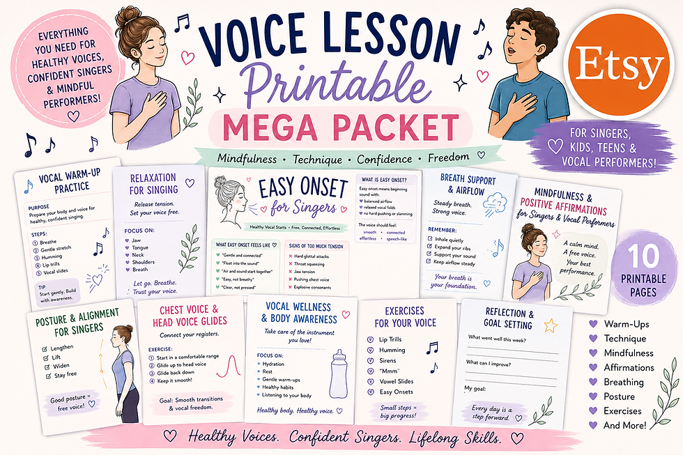 Building Confident Singers Through Breath, Mindfulness & Technique