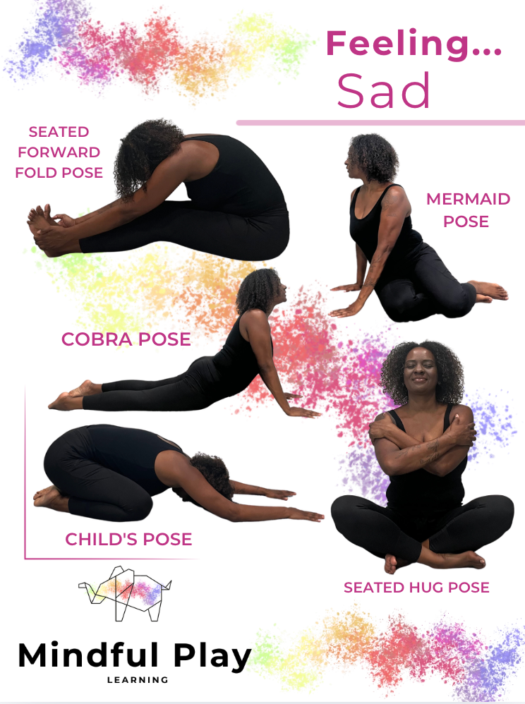 Feeling Sad Yoga Poster