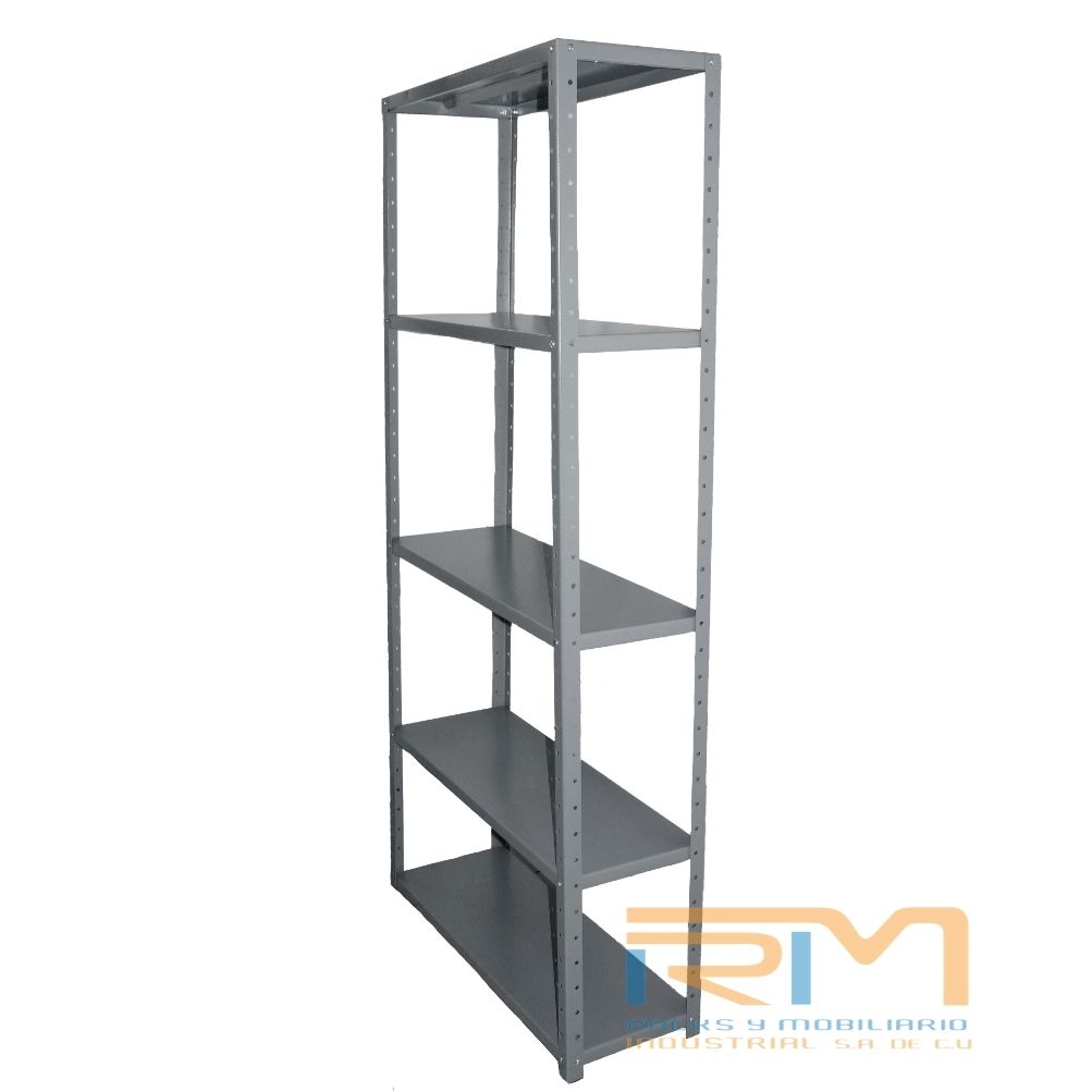 Racks-Industriales-Estantería-Metálica-Carga-Mediana-180x30x84_Racks-I-Mobiliario-Industrial_1