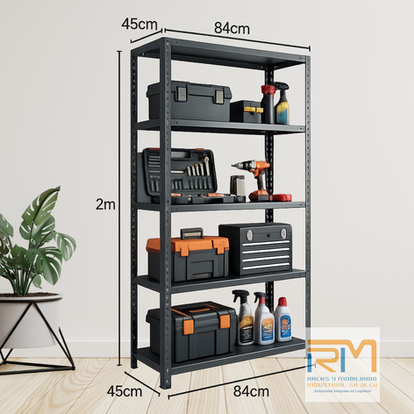 Racks-Industriales-Estanteria-Metalica-Lite-84*45*2_Racks-I-mobiliario-indiatrial_1