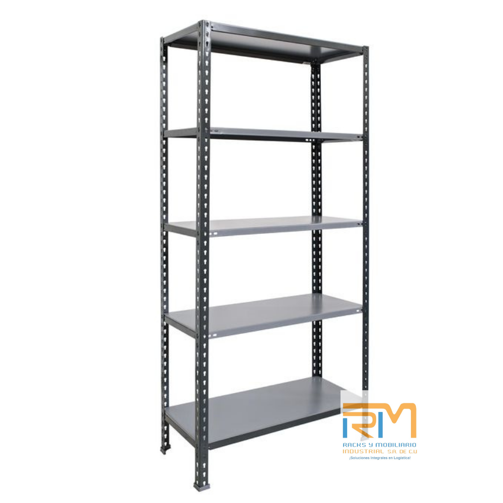 Racks-Industriales-Estantería-Metálica-Lite-84x45x200_Racks-I-Mobiliario-Industrial_7