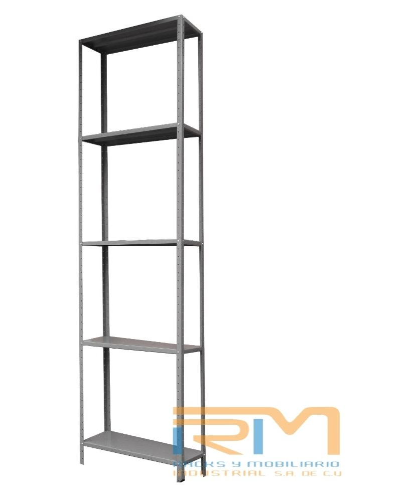 Racks-Industriales-Estantería-Metálica-Carga-Mediana-300x30x84_Racks-I-Mobiliario-Industrial_5