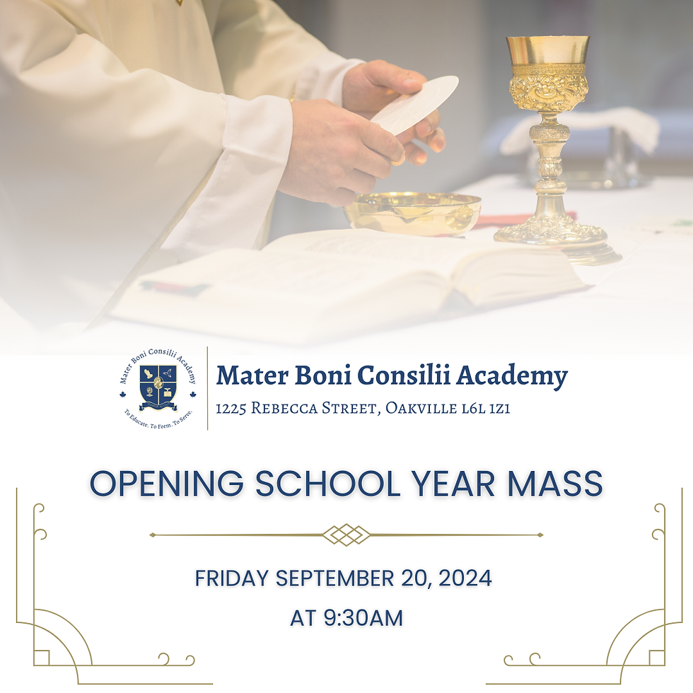 Opening School Year Mass