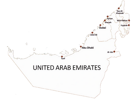 UAE Map