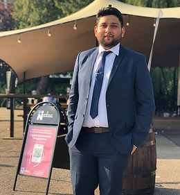Male Indian Student In the UK