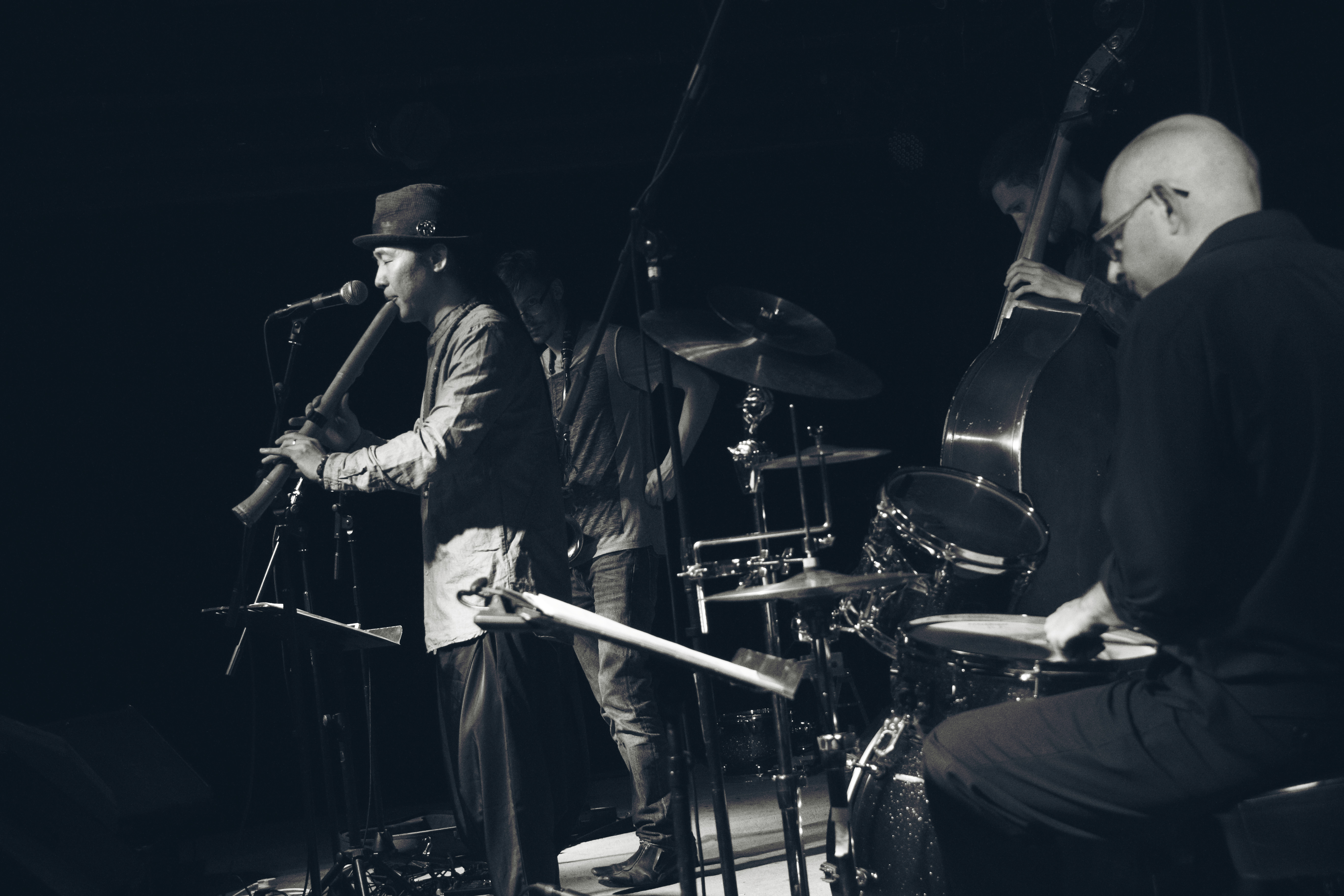 Partikel and flute, Guangzhou, Oct 11 2015