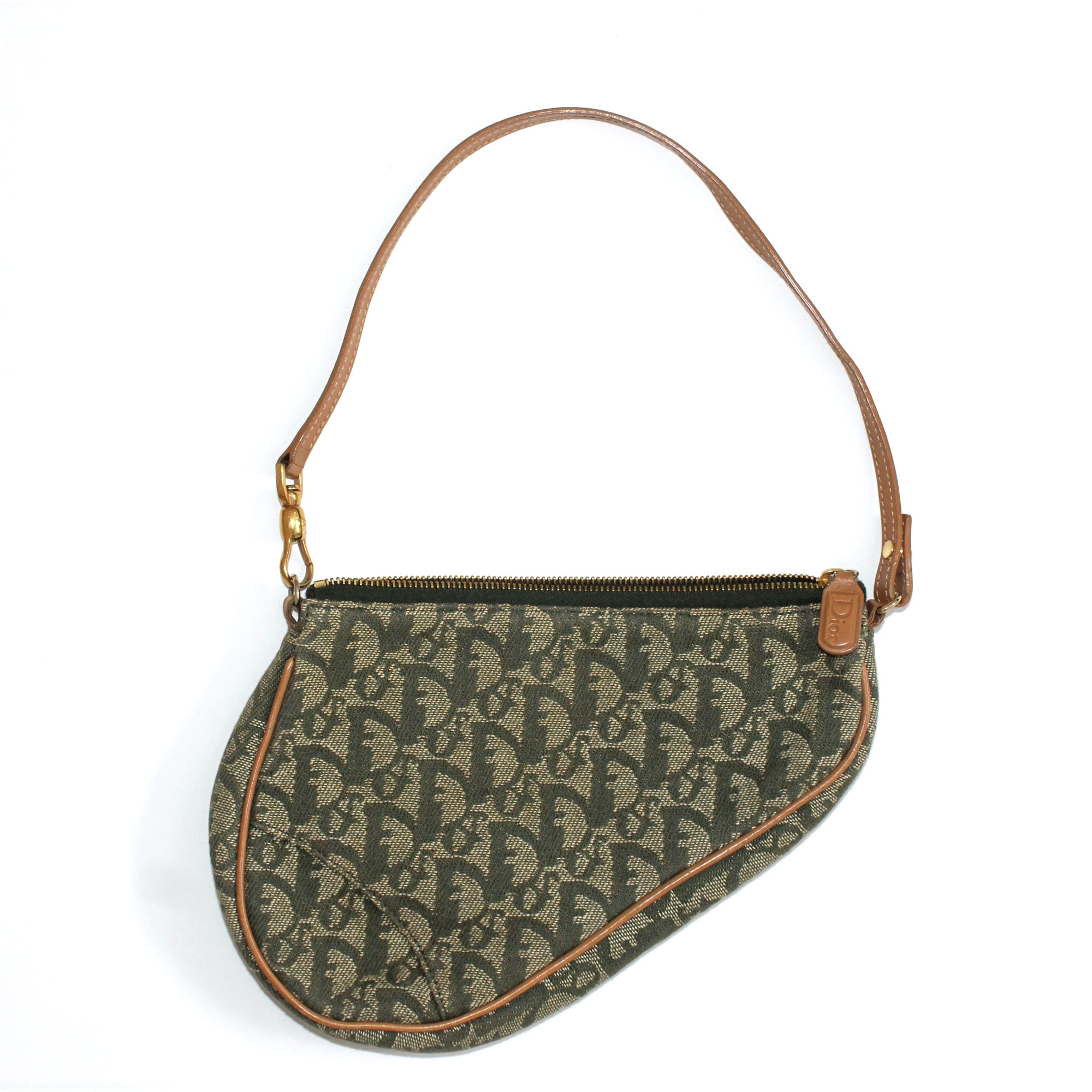 Dior Brown Trotter Mini Saddle Bag