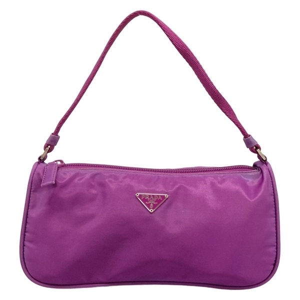 Prada Purple Nylon Pochette