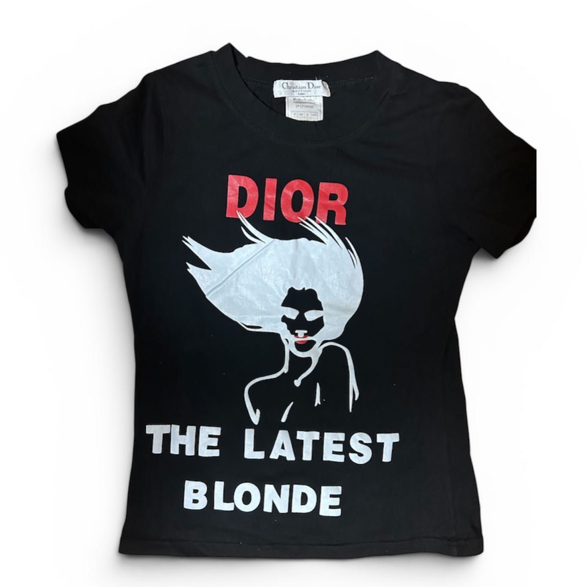 Dior 'The Latest Blonde' T-Shirt Black
