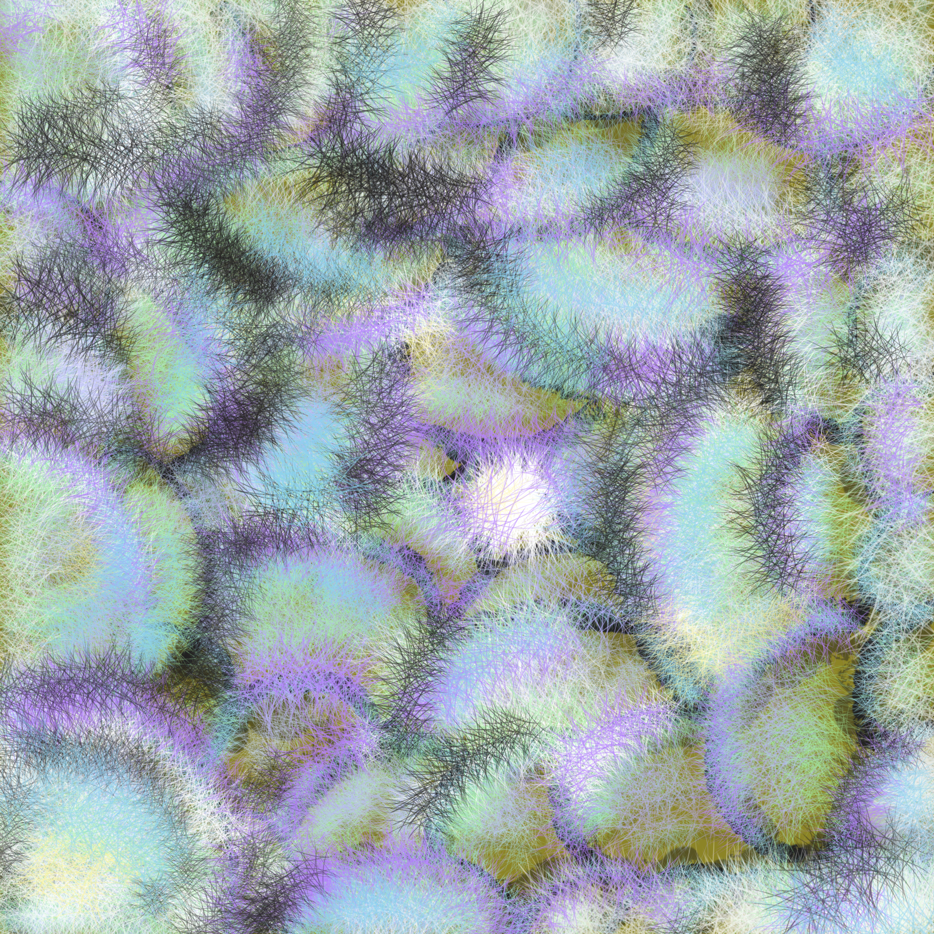 Organica Digi  Modul I,2024, digital illustration, print