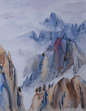 Huangshan Mountains, China