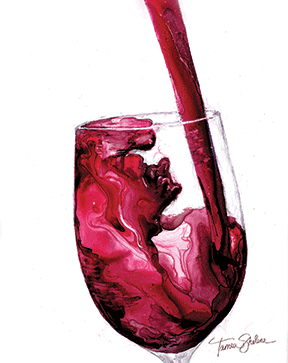 Effusion of Merlot