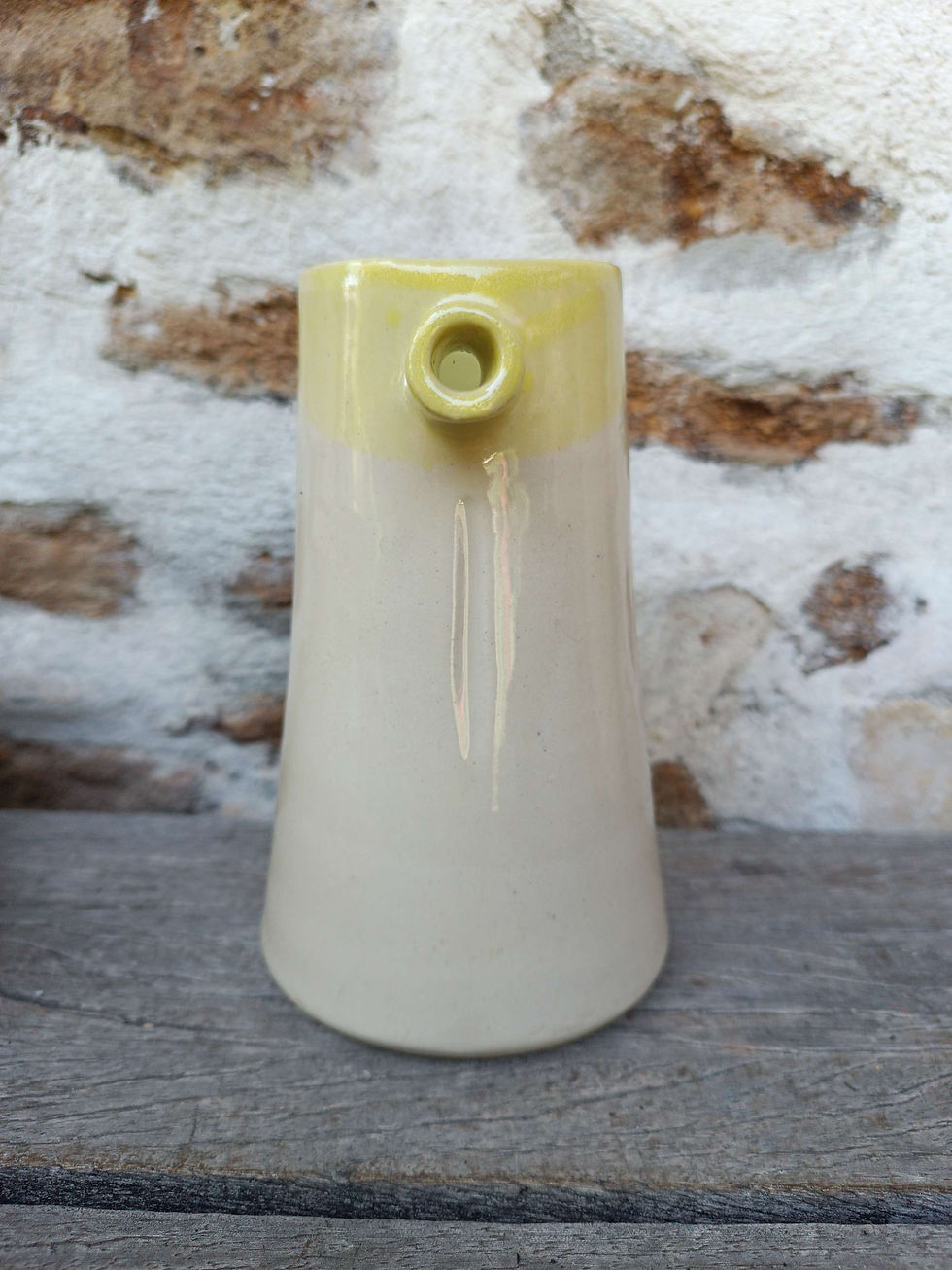 Miniature : Pichet/Vase jaune 500ml