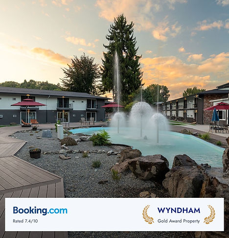 Furnished extended stay suite at Interurban Suites Tukwila WA near SeaTac.