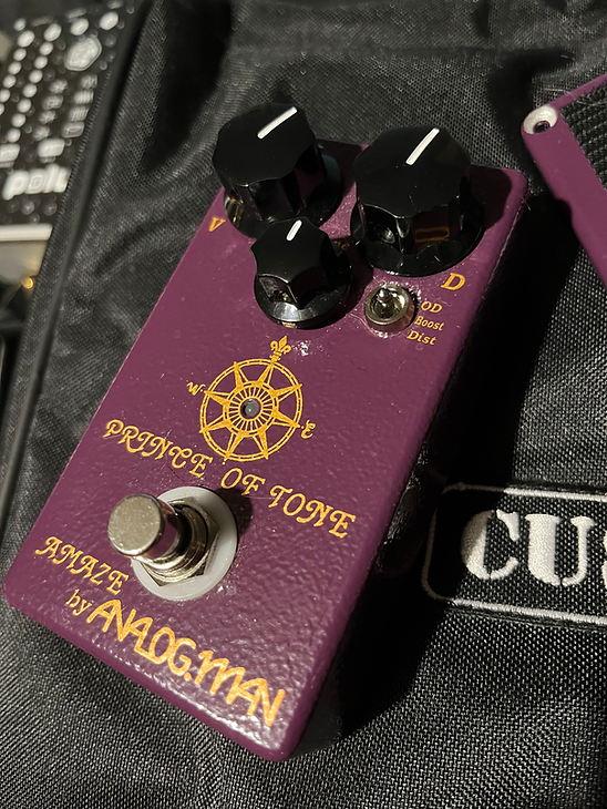 ギター ANALOG.MAN Prince Of Tone Overdrive POT AnalogMan Prince of TONE