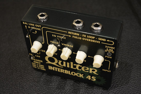 ギター Quilter interblock 45 Amazon.com: Quilter Labs InterBlock 45 45-Watt Head : Musical