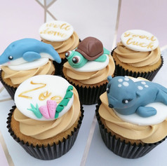 Sea Life Cupcakes