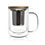 Thumbnail: Tisanière Gustave en verre double paroi 350 ml