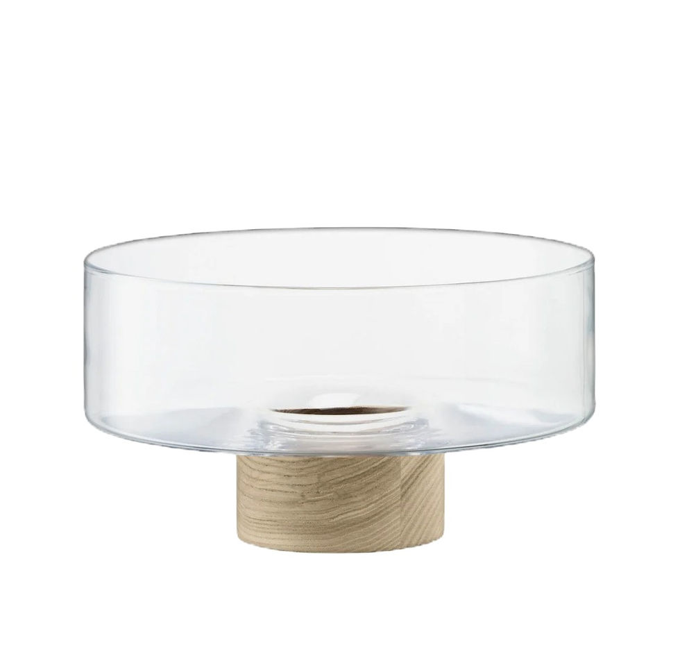 Miniature : Corbeille à fruits Lotta et base en frêne