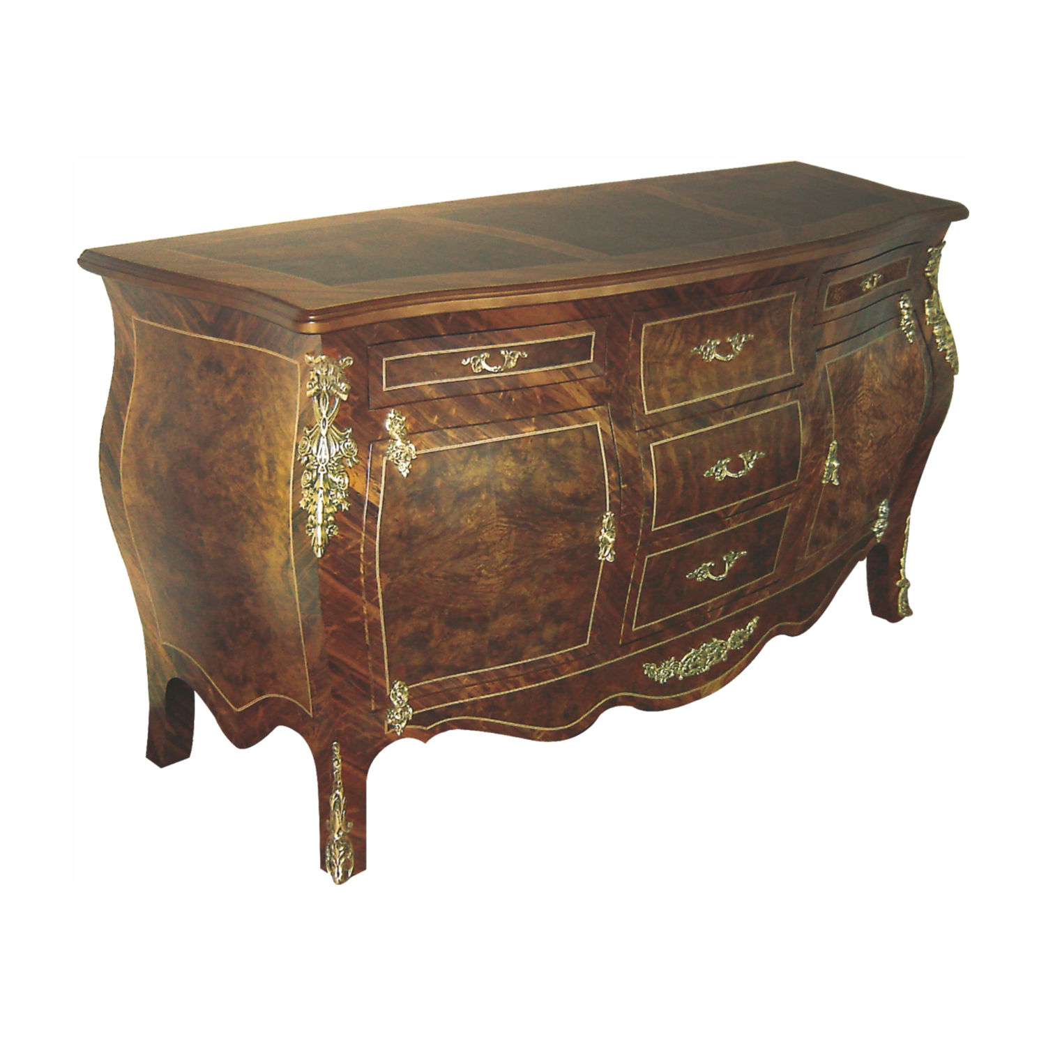 001/037  Cômoda Bombe 1,67 x 0,61 x 0,90m