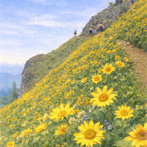 Spring in Oregon: A His Smiling Face Journal