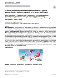 Scientific production on robotic metabolic and bariatric surgery: a comprehensive bibliometric analysis on its current world