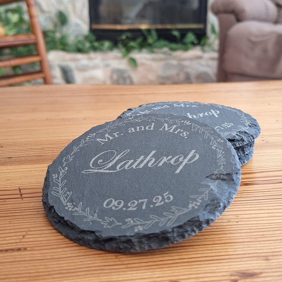 Wedding Gift Coaster Set