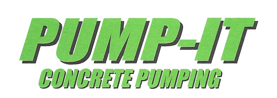 Pump-It Concrete Pouring Logo