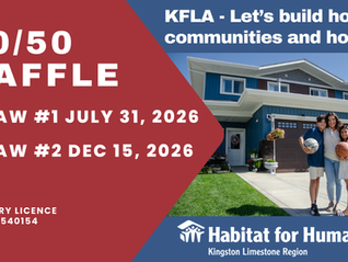 Habitat for Humanity KLR 50/50 Raffle