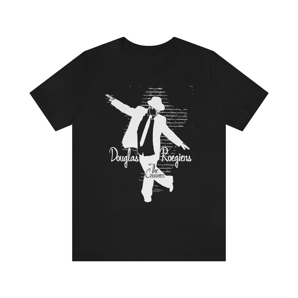 Thumbnail: Douglas Roegiers "The Crooner" Mens / Unisex T-Shirt