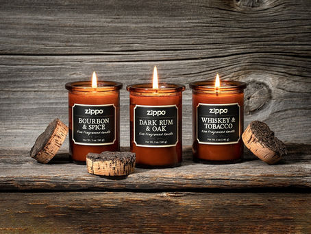 המותג ZIPPO משיק לראשונה סדרת נרות ריחניים