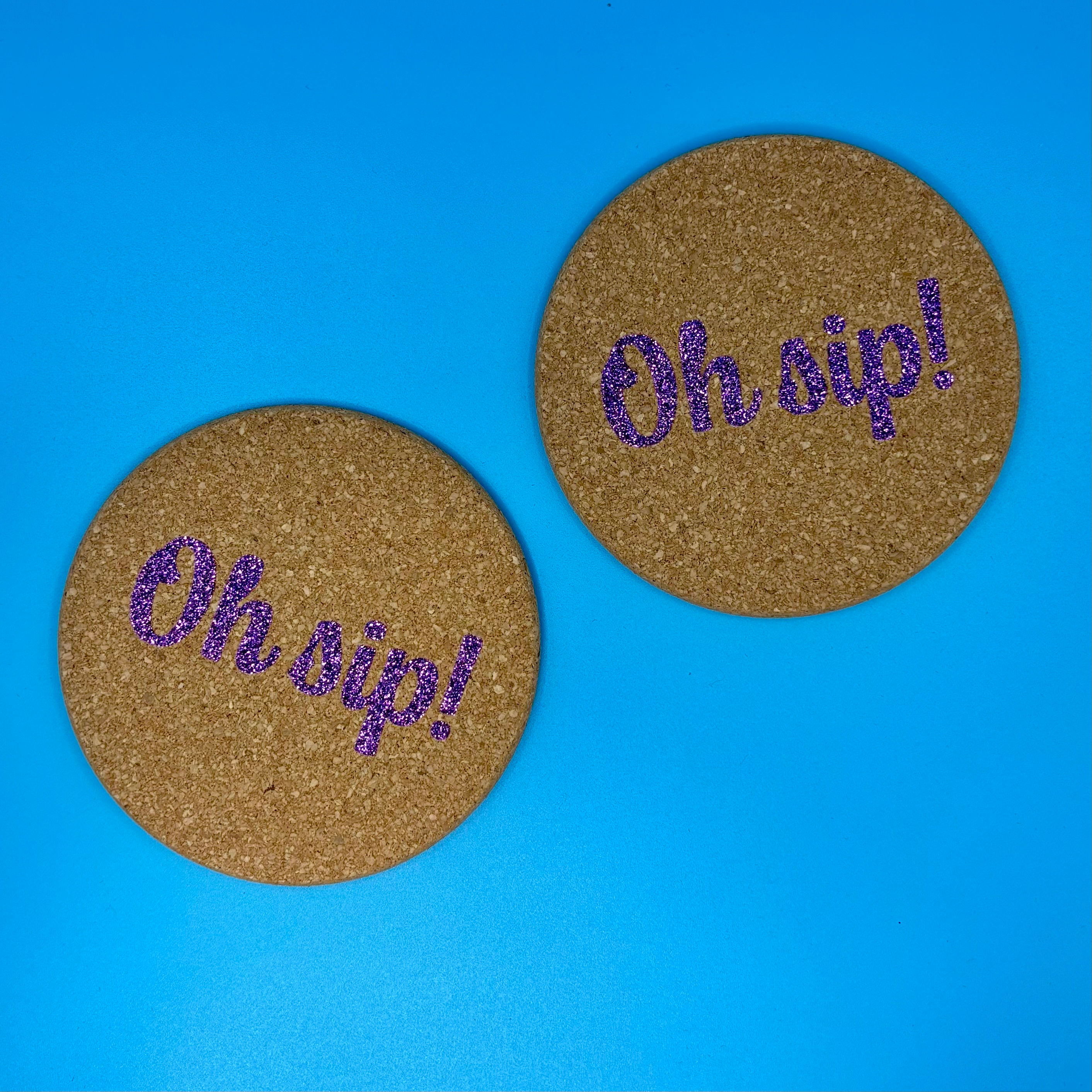 Oh Sip Coasters - 2 Pack