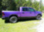 Beacon Images Wrap purple truck 11